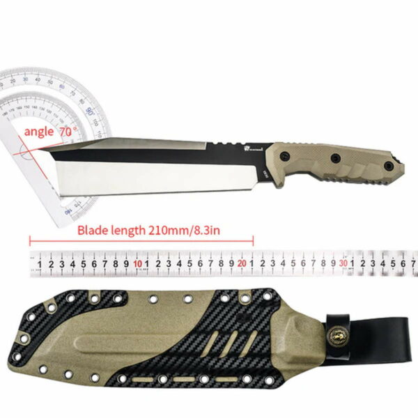 HX OUTDOORS M.E. Supporter - Machete mit 21cm Klinge – Bild 3