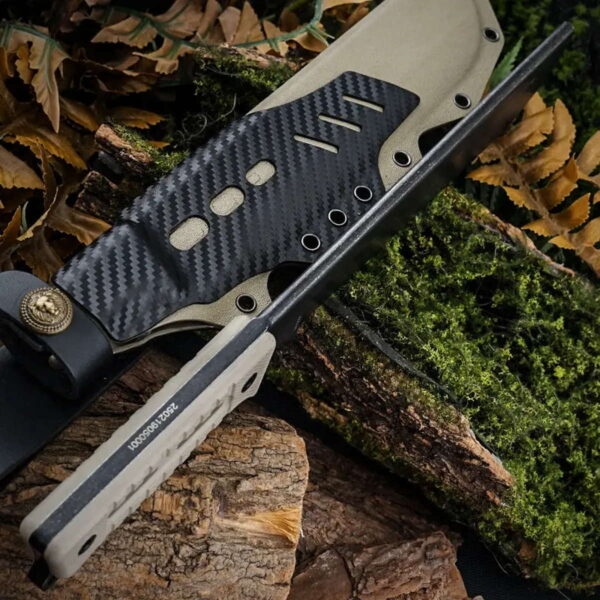 HX OUTDOORS ROCK - Bushcraft Machete mit 19cm Klinge – Bild 7