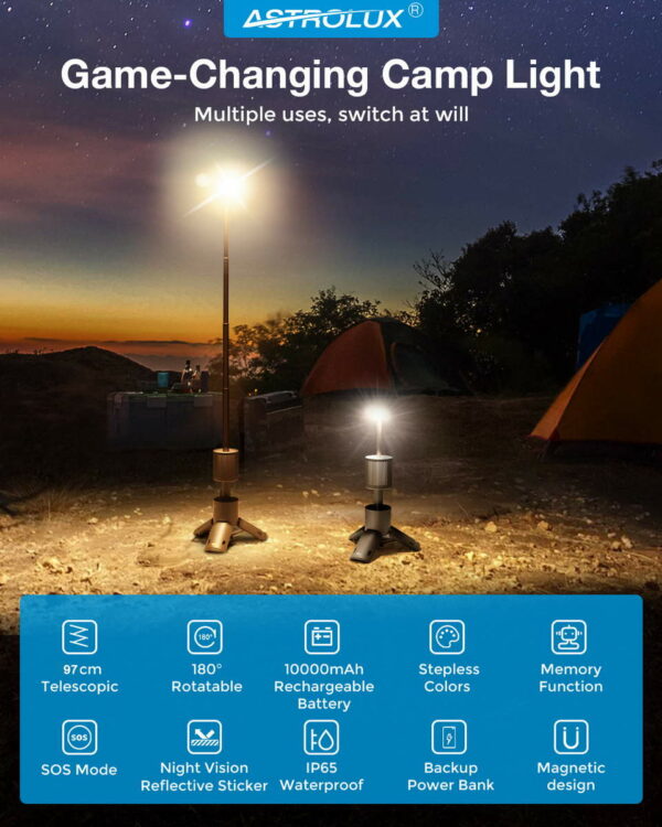 ASTROLUX CL03 - universelles Teleskop Campinglicht – Bild 9