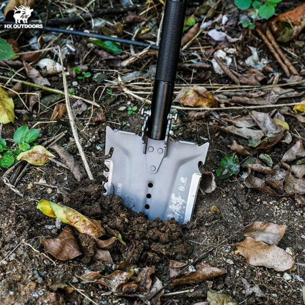 HX OUTDOORS Survival Schaufel Multi-Tool – Bild 7