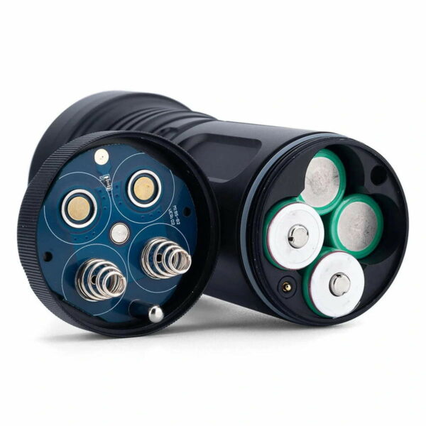 NIWALKER NK19 - Taschenlampe mit 4x XHP70.2 LEDs für bis zu 23000 Lumen – Bild 3
