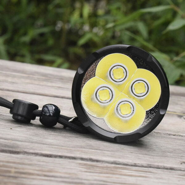 NIWALKER NK19 - Taschenlampe mit 4x XHP70.2 LEDs für bis zu 23000 Lumen – Bild 14