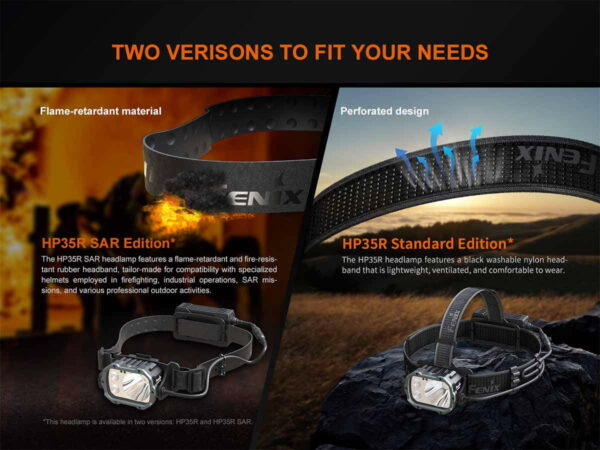 FENIX ​​HP35R (SAR) - Kopflampe mit 4.000 Lumen – Bild 19