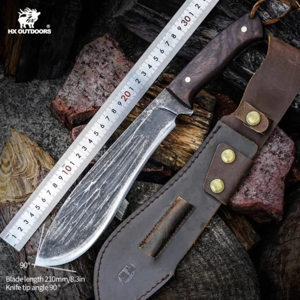 HX OUTDOORS Chef Hero - Messer-Machete mit 21cm Klinge – Bild 3