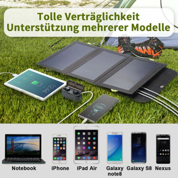 ALLPOWERS SP002 - 5V 21W Solarpanel mit 10.000mAh Akku – Bild 6