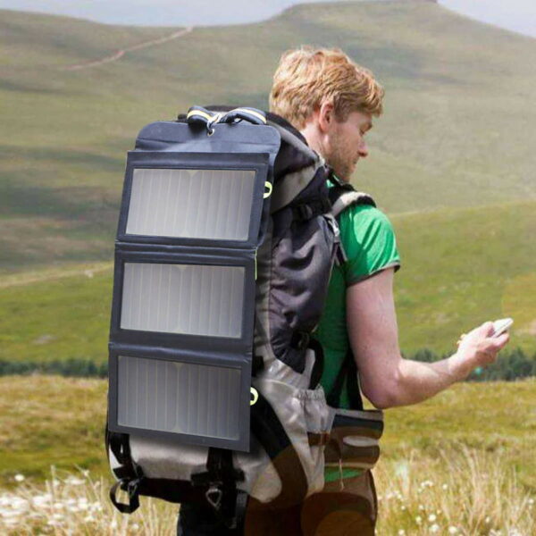 ALLPOWERS SP002 - 5V 21W Solarpanel mit 10.000mAh Akku – Bild 9
