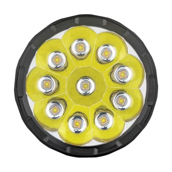 HAIKELITE H10 - Taschenlampe mit 10x HG50 LEDs für bis zu 20.000 Lumen – Bild 2