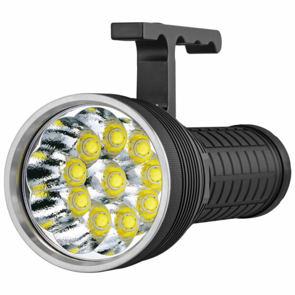 HAIKELITE HK10 - Taschenlampe mit 10x XHP70.2 LEDs für bis zu 80.000 Lumen – Bild 2