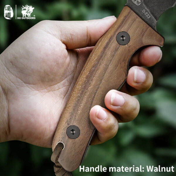 HX OUTDOORS The Law of the Jungle - feststehendes Messer mit 9,5cm Klinge – Bild 14