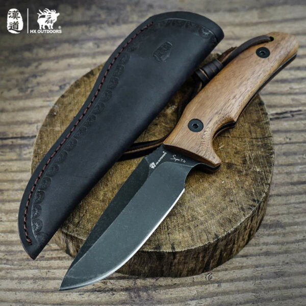 HX OUTDOORS The Law of the Jungle - feststehendes Messer mit 9,5cm Klinge – Bild 8