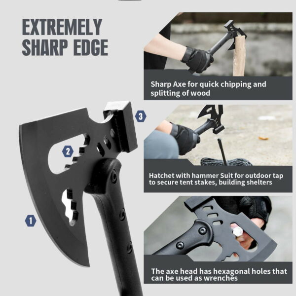KHU Outdoor Survival Tomahawk – Bild 2