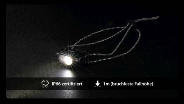 NITECORE HA11 - Ultraleichte AA-Stirnlampe mit Doppelstrahler – Bild 12
