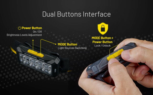 NITECORE HU2000 - Kopflampe mit 2000 Lumen – Bild 21
