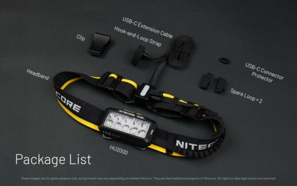 NITECORE HU2000 - Kopflampe mit 2000 Lumen – Bild 27