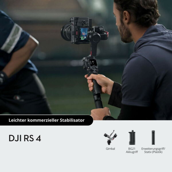 DJI RS 4 - Professioneller Kamera-Gimbal – Bild 2