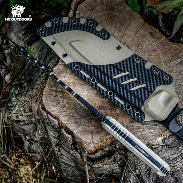 HX OUTDOORS D-322 Patrols - Outdoor Messer mit 20,5cm Klinge – Bild 7