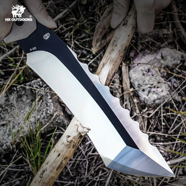 HX OUTDOORS D-322 Patrols - Outdoor Messer mit 20,5cm Klinge – Bild 3