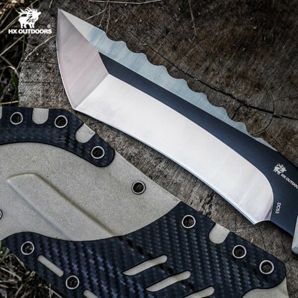 HX OUTDOORS D-322 Patrols - Outdoor Messer mit 20,5cm Klinge – Bild 4