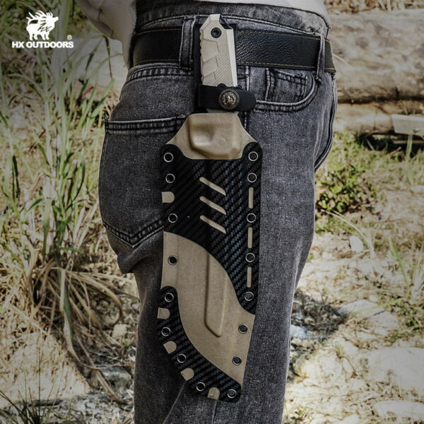 HX OUTDOORS D-322 Patrols - Outdoor Messer mit 20,5cm Klinge – Bild 9