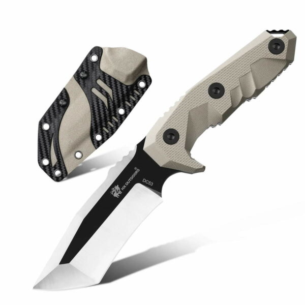 HX OUTDOORS D-319 Taskforce - Outdoor Messer mit 9,5cm Klinge