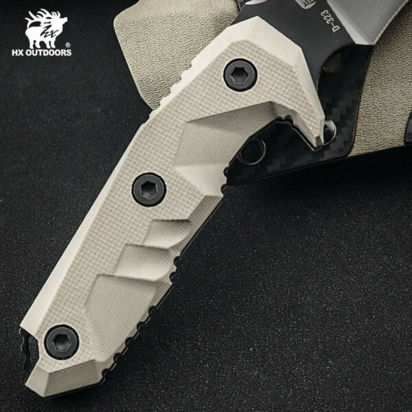 HX OUTDOORS D-319 Taskforce - Outdoor Messer mit 9,5cm Klinge – Bild 9