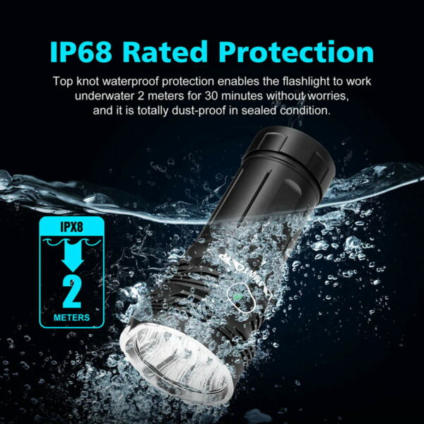 LUMINTOP GT4695 Pro - Taschenlampe mit 9x LED für 20.000 Lumen – Bild 22
