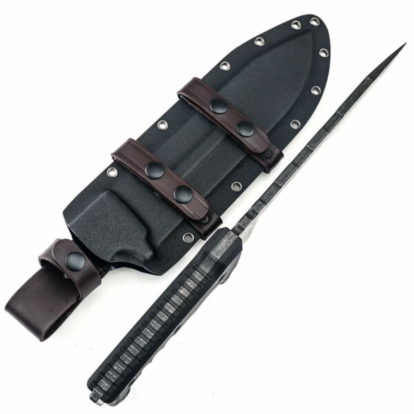 HX OUTDOORS TD-303 Black Zephyr - Macheten-Messer mit 215mm Klinge – Bild 4
