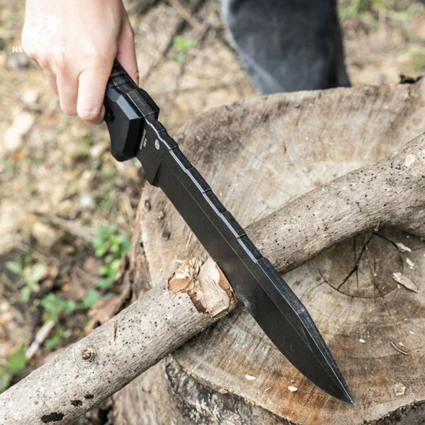 HX OUTDOORS TD-303 Black Zephyr - Macheten-Messer mit 215mm Klinge – Bild 16