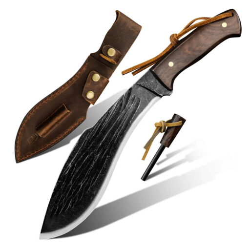 HX OUTDOORS D-298 Forged Mountain - Messer-Machete mit 21,5cm Klinge