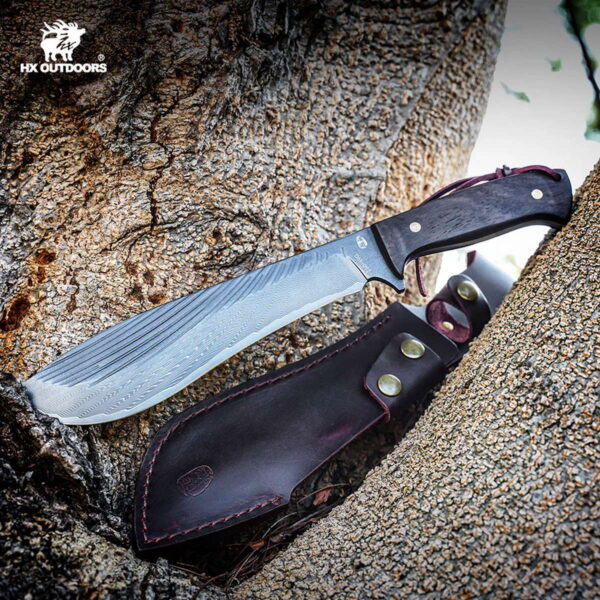 HX OUTDOORS DM-065 Damask Willow - Messer-Machete mit 21cm Klinge – Bild 4