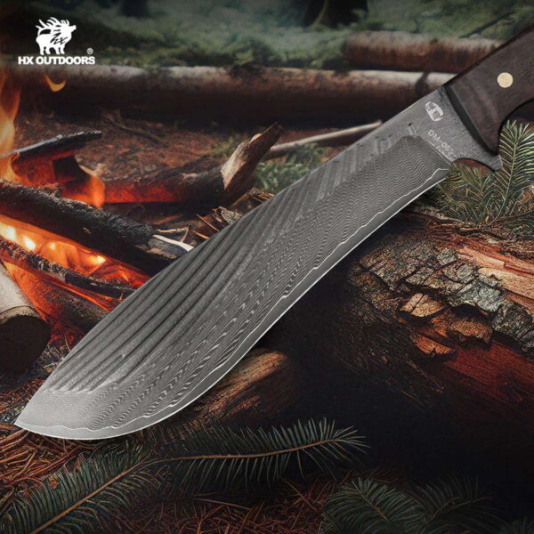 HX OUTDOORS DM-065 Damask Willow - Messer-Machete mit 21cm Klinge – Bild 5