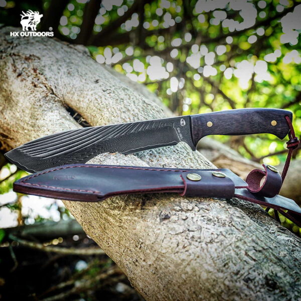 HX OUTDOORS DM-065 Damask Willow - Messer-Machete mit 21cm Klinge – Bild 6