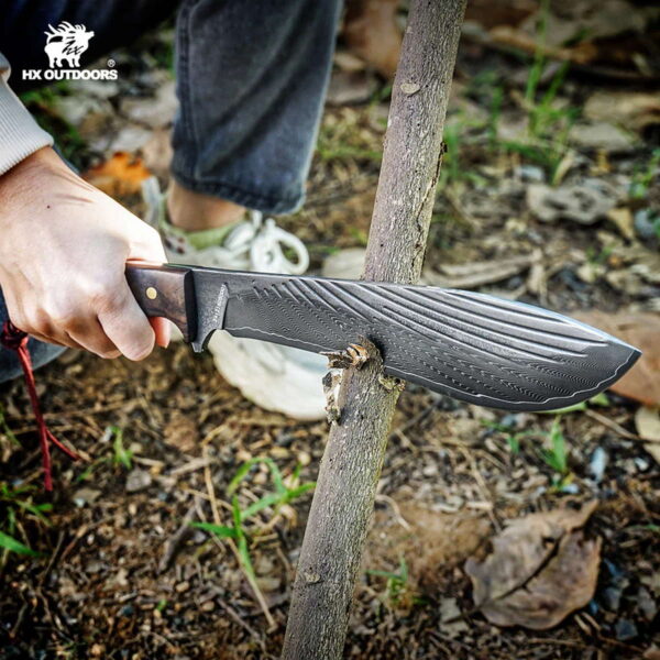 HX OUTDOORS DM-065 Damask Willow - Messer-Machete mit 21cm Klinge – Bild 8