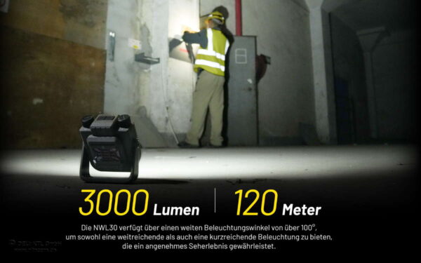 NITECORE NWL30 - 3-in-1 Outdoor Arbeitslicht, Mückenabwehr und Powerbank – Bild 8