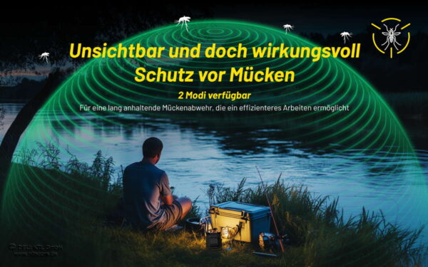 NITECORE NWL30 - 3-in-1 Outdoor Arbeitslicht, Mückenabwehr und Powerbank – Bild 12