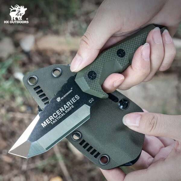 HX OUTDOORS D-170 Mini Mercenary - feststehendes Messer mit 71mm Klinge – Bild 3