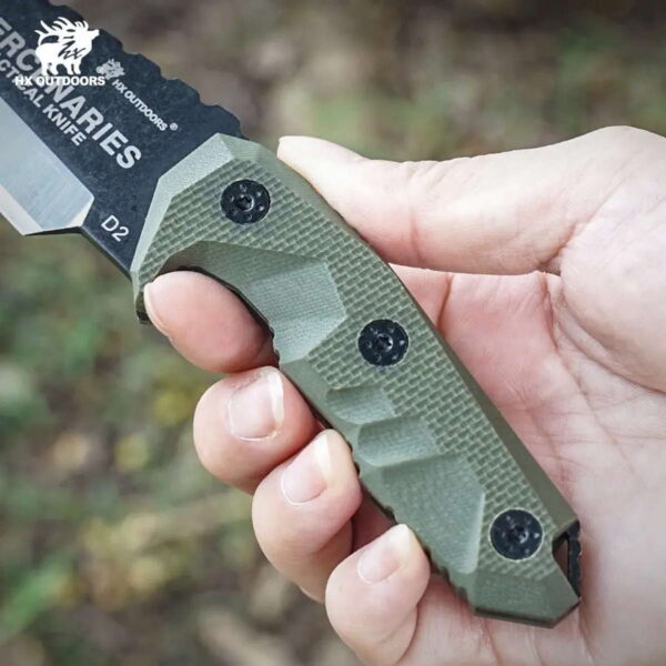 HX OUTDOORS D-170 Mini Mercenary - feststehendes Messer mit 71mm Klinge – Bild 7
