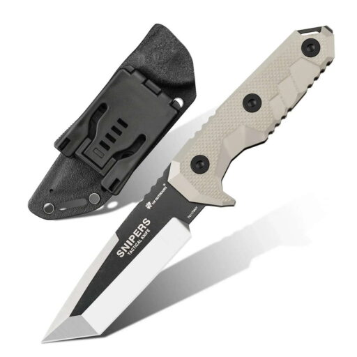 HX OUTDOORS D-183 Snipers - taktisches Messer mit 98mm Tanto-Klinge