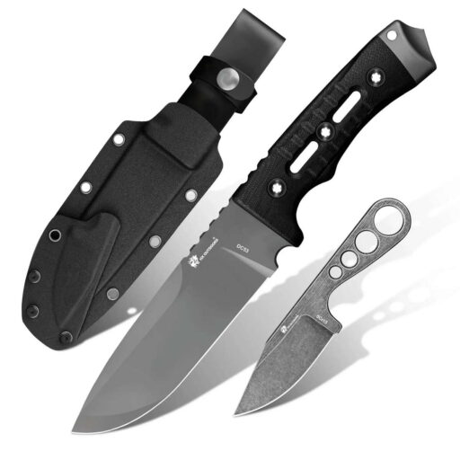 HX OUTDOORS D-307 Nightstalker - feststehendes Outdoor Messer mit 13cm Klinge