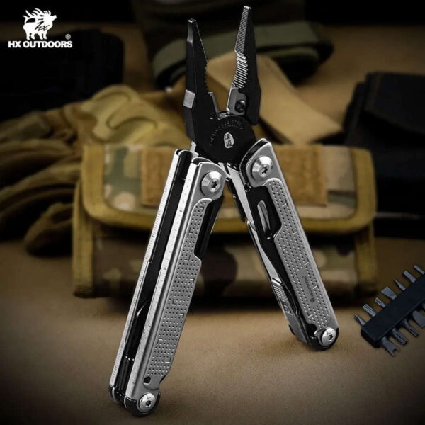 HX OUTDOORS GQ-25 Eaglite - EDC Multitool mit 20 Funktionen – Bild 2