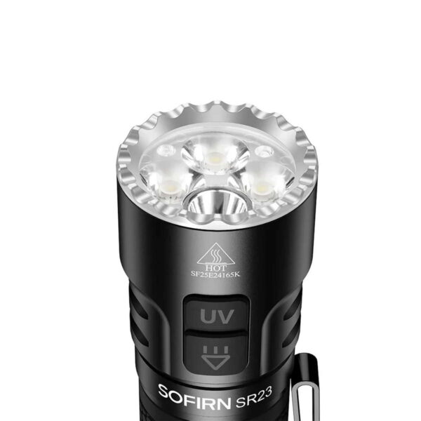 SOFIRN SR23 - EDC Taschenlampe mit 3300 Lumen und UV – Bild 3