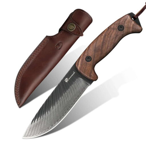 HX OUTDOORS D-340 Junglord - feststehendes Outdoor Messer mit 142mm Klinge