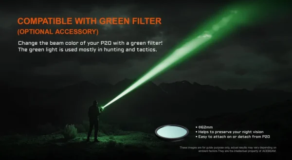 ACEBEAM P20 - Suchscheinwerfer mit 5.600 Lumen und 1.454m Reichweite – Bild 18
