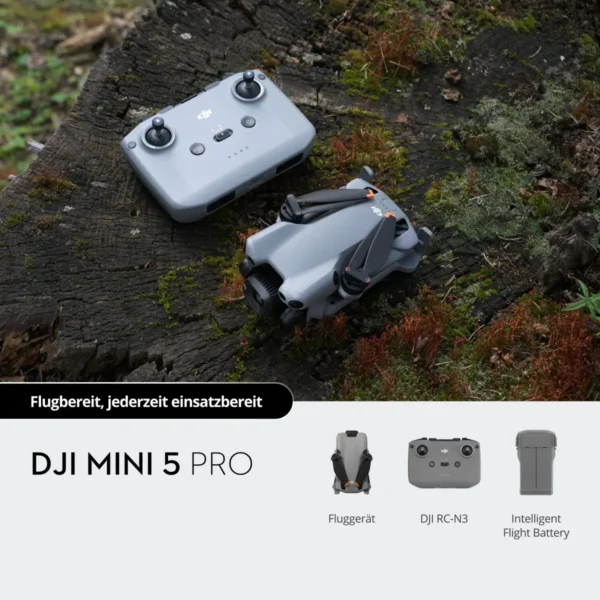 DJI Mini 5 Pro - All-in-One Kameradrohne mit 1 Zoll Sensor & LiDAR – Bild 7