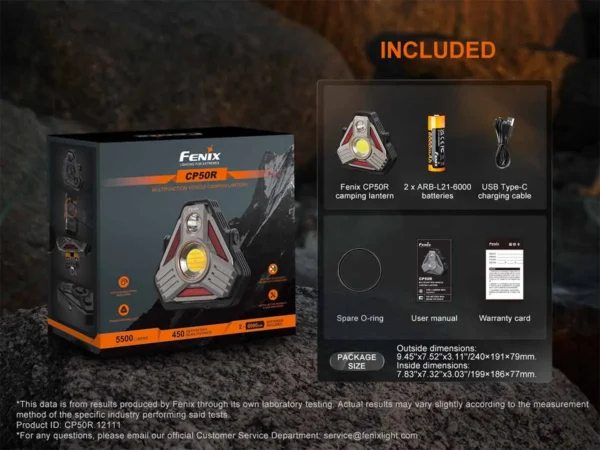 FENIX CP50R - LED & COB Arbeitsleuchte mit 5.500 Lumen – Bild 17
