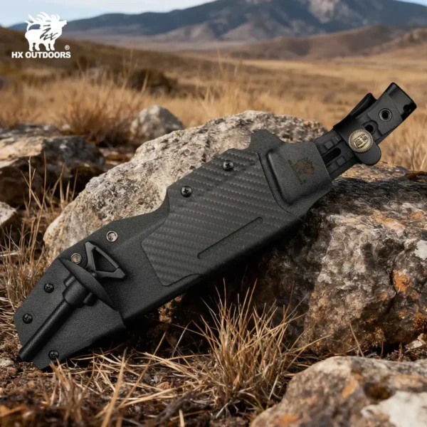 HX OUTDOORS D-347 Rock Apex Plus - Messer-Machete mit 205mm Klinge – Bild 3