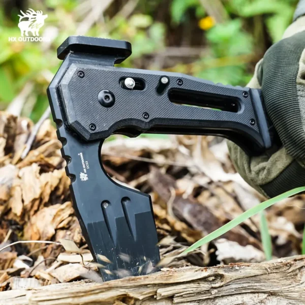 HX OUTDOORS FT-19 Falcilux - faltbares Camping-Beil – Bild 8