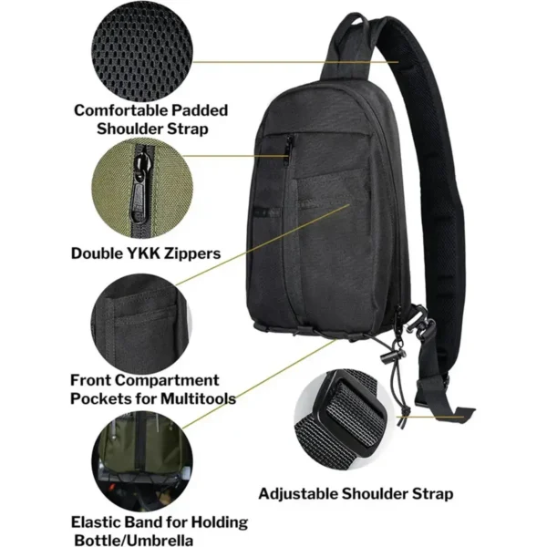 VIPERADE UGS1 - Lässiger Tagesrucksack/Sling Bag – Bild 5
