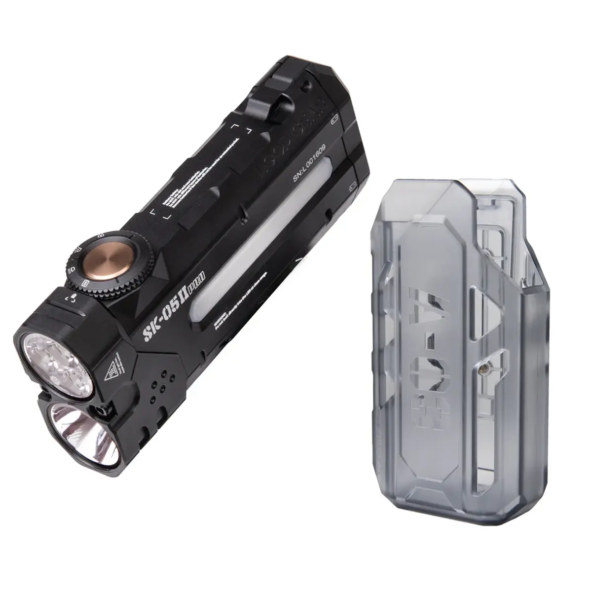 LOOP GEAR SK05 Pro 2 - flache EDC Taschenlampe mit 5000 Lumen – Bild 3