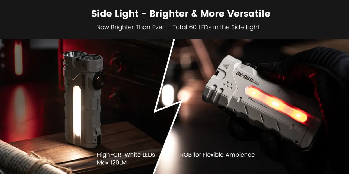 LOOP GEAR SK05 Pro 2 - flache EDC Taschenlampe mit 5000 Lumen – Bild 10